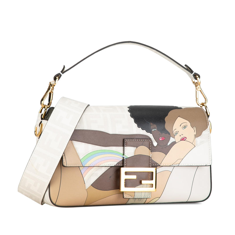 Fendi Bikini Girls Zucca Baguette Satchel (SHG-9Ik26n)