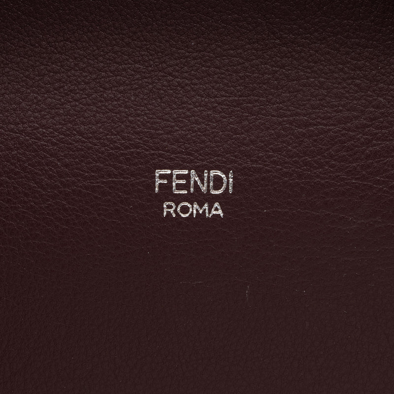 Fendi By The Way Python Print and Grey Leather Boston Bag – Queen