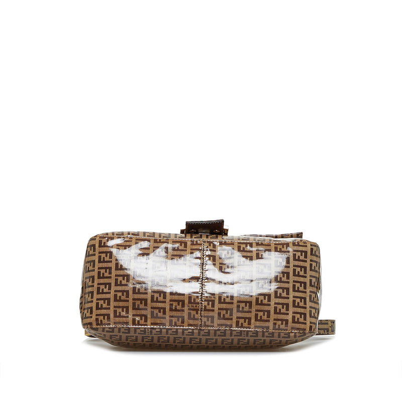 Fendi Crystal Zucchino Doulbe Flap, Fendi Handbags