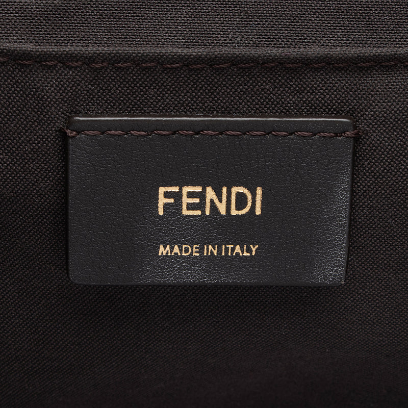 Fendi FF Embossed Calfskin Cruise Bico Backpack (SHF-T6sFtG)