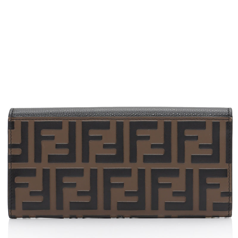 Fendi FF Embossed Calfskin F is Fendi Continental Wallet (SHF-vPL2iW) –  LuxeDH