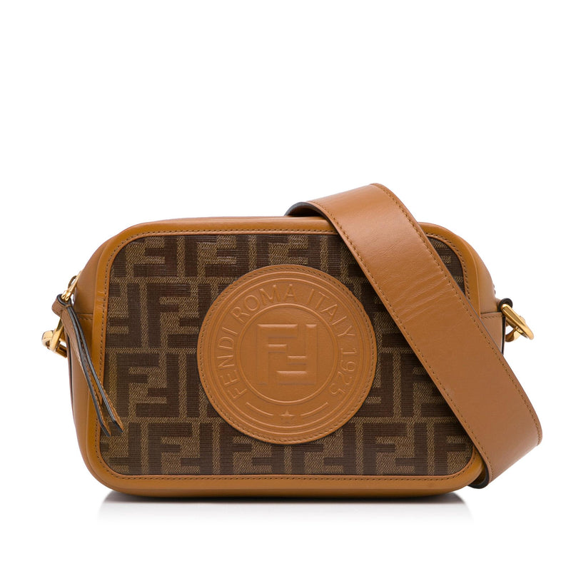 Fendi ff 2025 logo crossbody bag