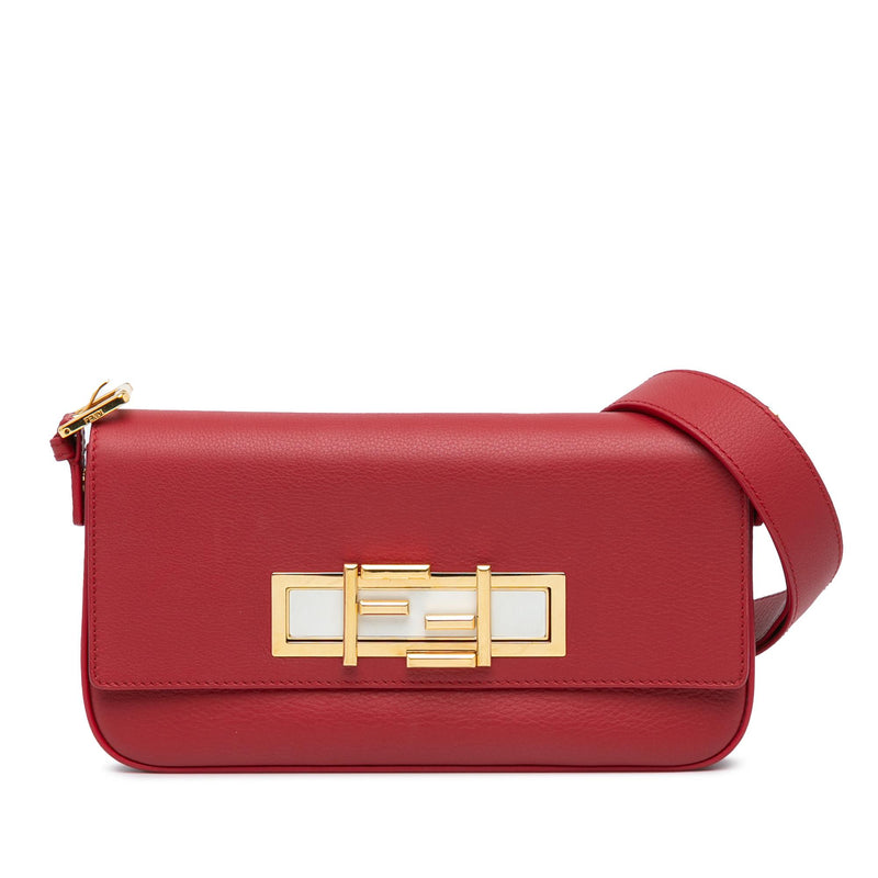 Fendi Leather 3Baguette Shoulder Bag (SHG-nG4tnB)