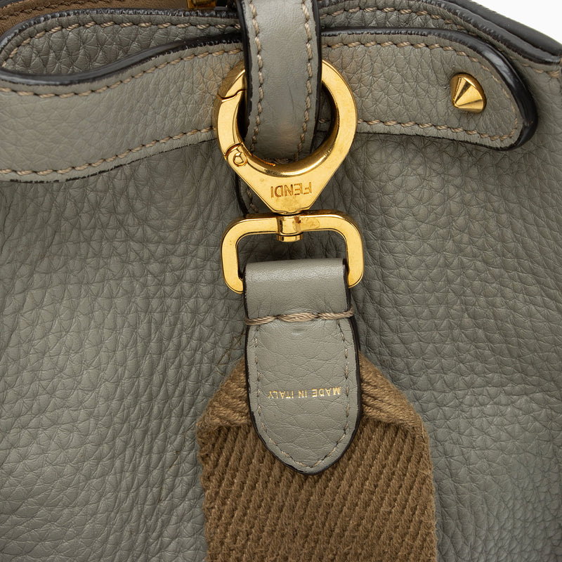 Fendi Leather Peekaboo X Lite Medium Satchel (SHF-oEYida)