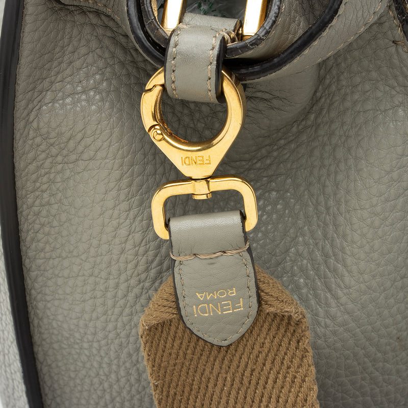 Fendi Leather Peekaboo X Lite Medium Satchel (SHF-oEYida)