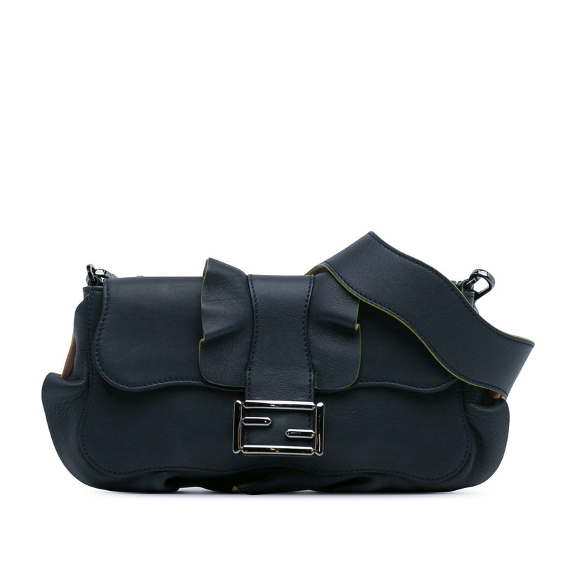 Fendi Leather Wave Baguette (SHG-jabYXM)