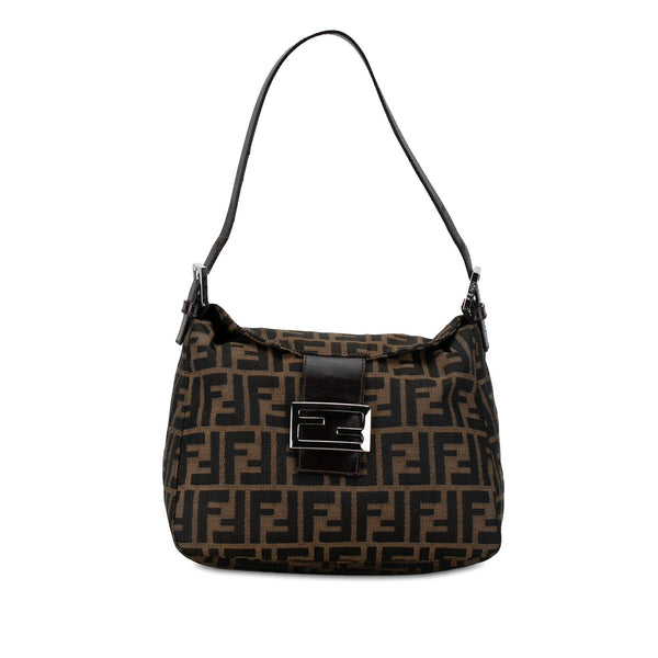 Fendi Zucca Canvas Double Flap Mamma (SHG-mRD6kN)