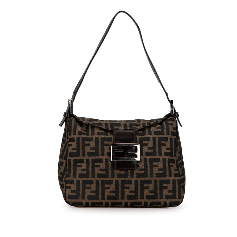 Fendi Zucca Canvas Double Flap Mamma (SHG-JALFTi)