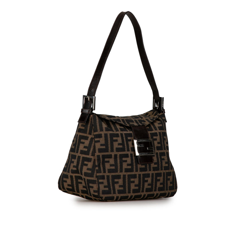 Fendi Zucca Canvas Double Flap Mamma (SHG-JALFTi)