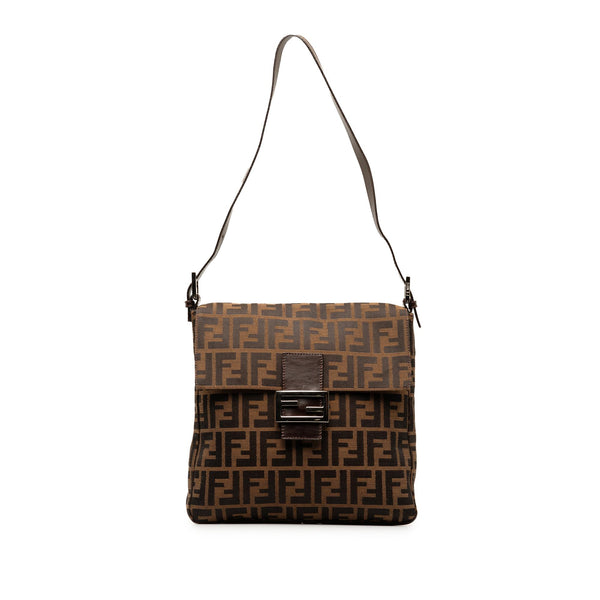 Fendi Zucca Canvas Shoulder Bag (SHG-LRl3O0)