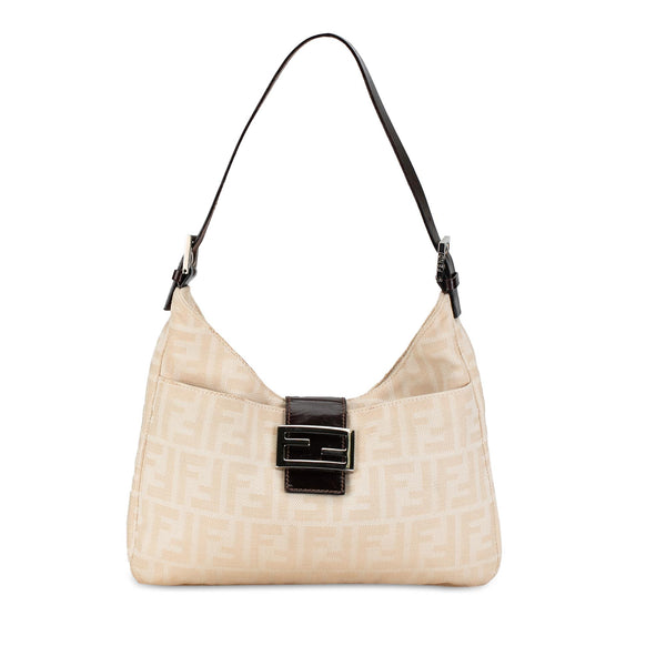 Fendi Zucca Canvas Shoulder Bag (SHG-fcMQey)