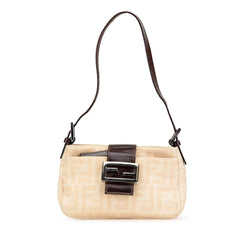 Fendi Zucca Canvas Shoulder Bag (SHG-CLmDJy)