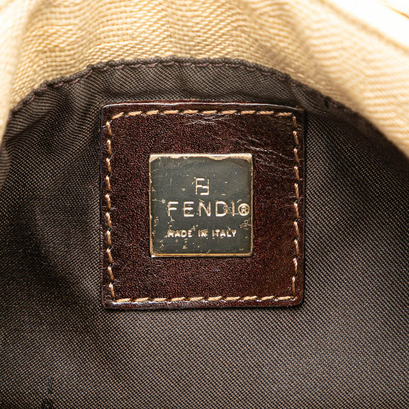 Fendi Zucca Canvas Shoulder Bag (SHG-CLmDJy)