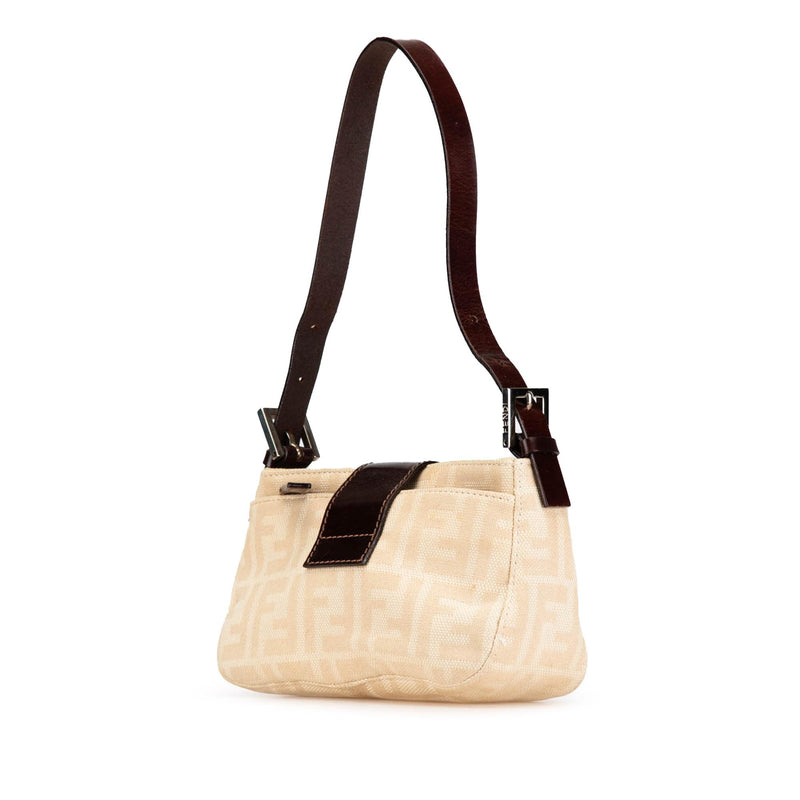 Fendi Zucca Canvas Shoulder Bag (SHG-CLmDJy)