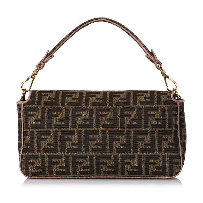 Fendi Zucca Paisley Embroidery Baguette (SHG-35412) – LuxeDH