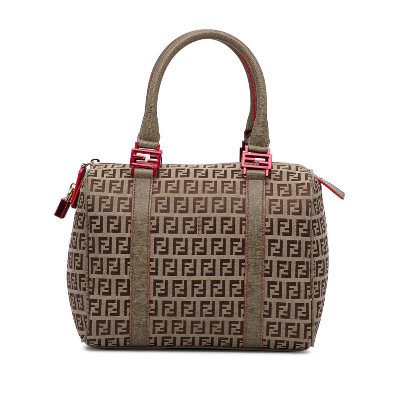 Fendi Zucchino Boston Bag (SHG-35933) – LuxeDH