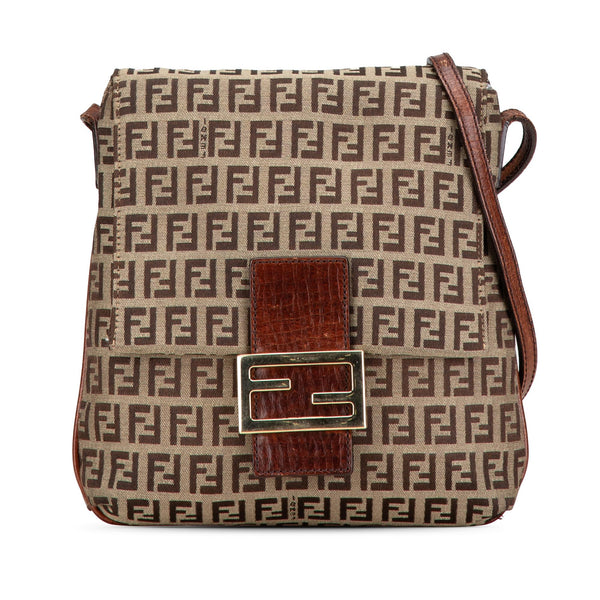 Fendi Zucchino Canvas Crossbody (SHG-gG68uF)