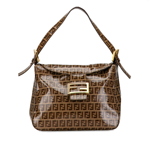 Fendi Zucchino Crystal Double Flap Mamma (SHG-3SaAQQ)