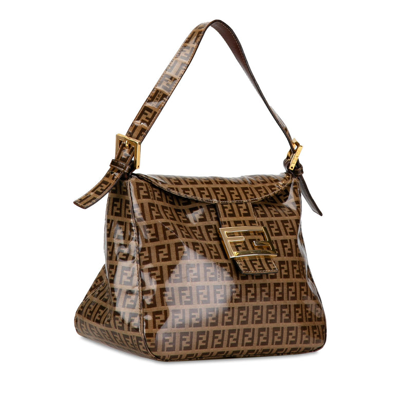 Fendi Zucchino Crystal Double Flap Mamma (SHG-3SaAQQ)