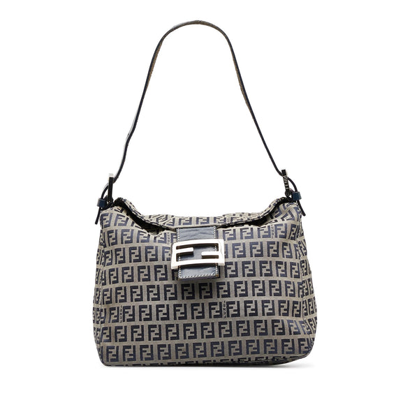 Fendi FF Embossed 1974 Mini Baguette Shoulder Bag (SHF-st6LPG