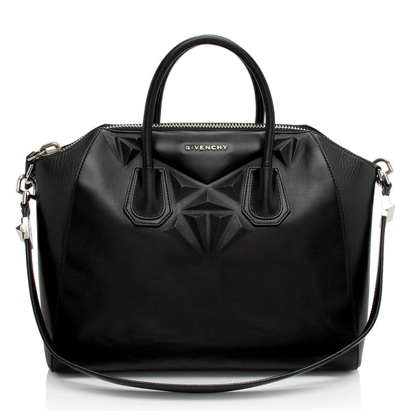 Givenchy Calfskin 3D Antigona Medium Satchel (SHF-O2REwL)