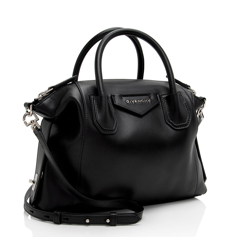 Givenchy Calfskin Soft Antigona Small Satchel (SHF-eM4ufa)