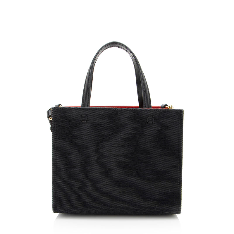 Givenchy Canvas Mini G Shopper Tote (SHF-nt8v9S)