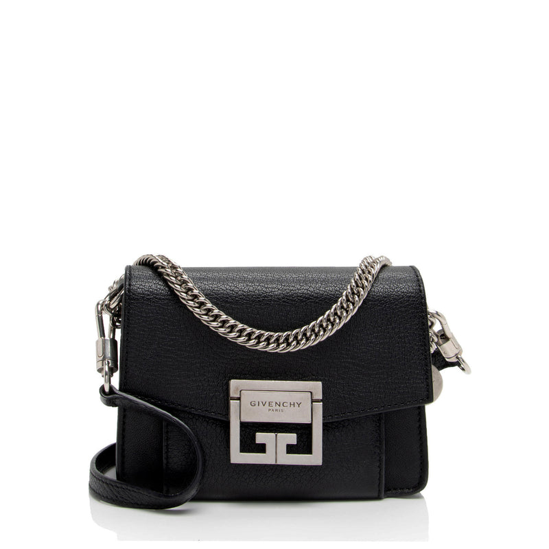 Givenchy Goatskin GV3 Mini Shoulder Bag (SHF-grwA2g)