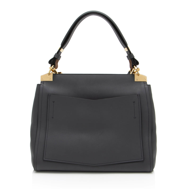 Givenchy Leather Mystic Medium Top Handle (SHF-zxkDv5)