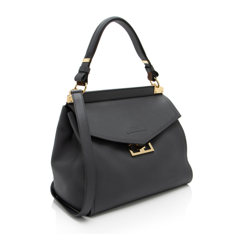 Givenchy Leather Mystic Medium Top Handle (SHF-zxkDv5)