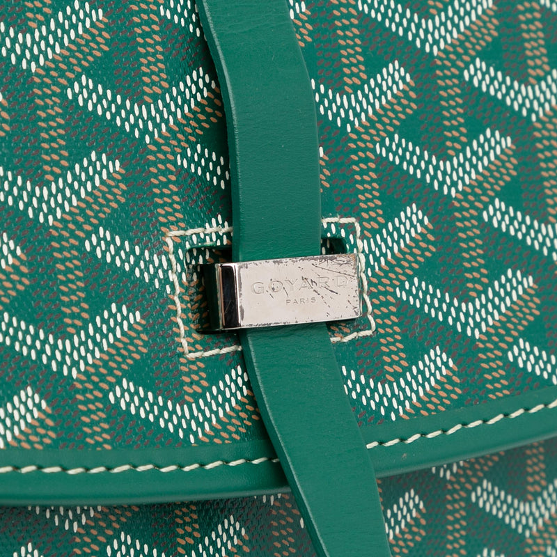 GOYARD Goyardine Belvedere PM Messenger Bag Green