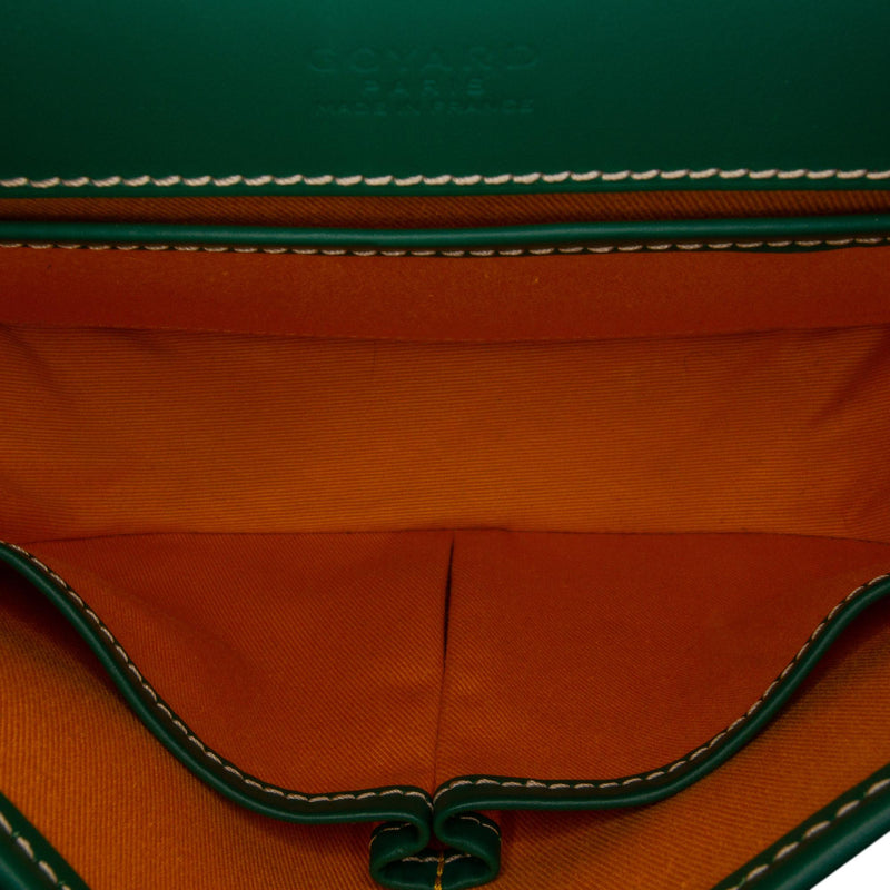 Goyard Goyardine Belvedere II PM Messenger Bag Green