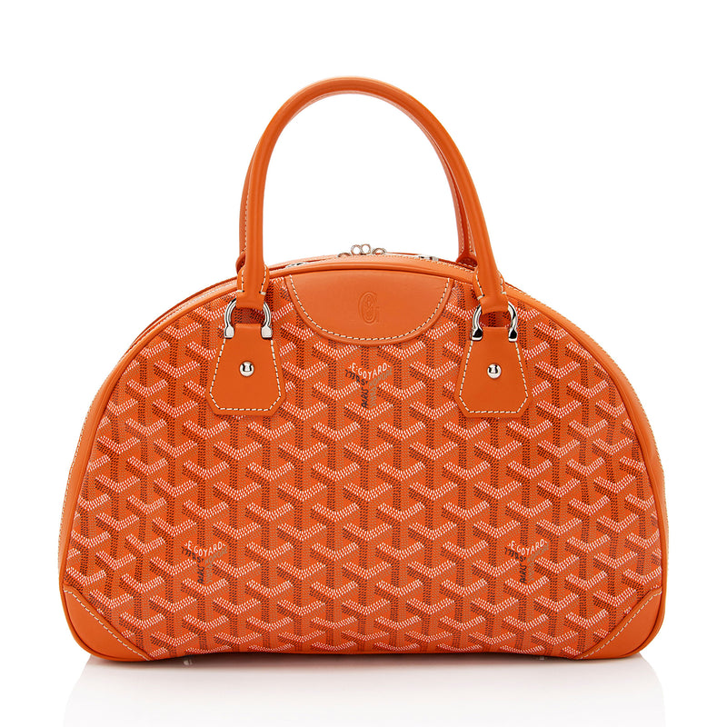 Goyard Mustard Ine Coated Canvas And Leather Saint Louis Pm Tote