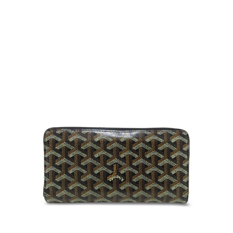 Goyard Goyardine Matignon Continental Wallet (SHG-KwYE2n)