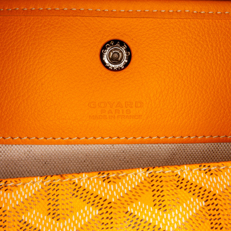 Goyard Orange Goyardine Coated Canvas and Leather Saint Louis GM