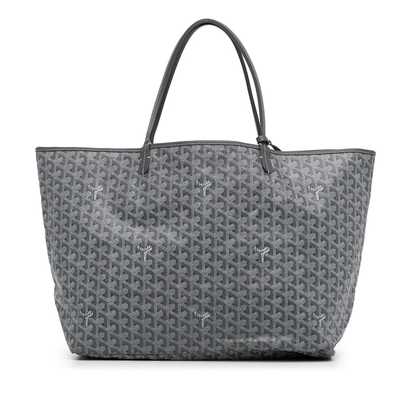 Saint Louis Goyard Saint-Louis GM shopping bag in gray and white