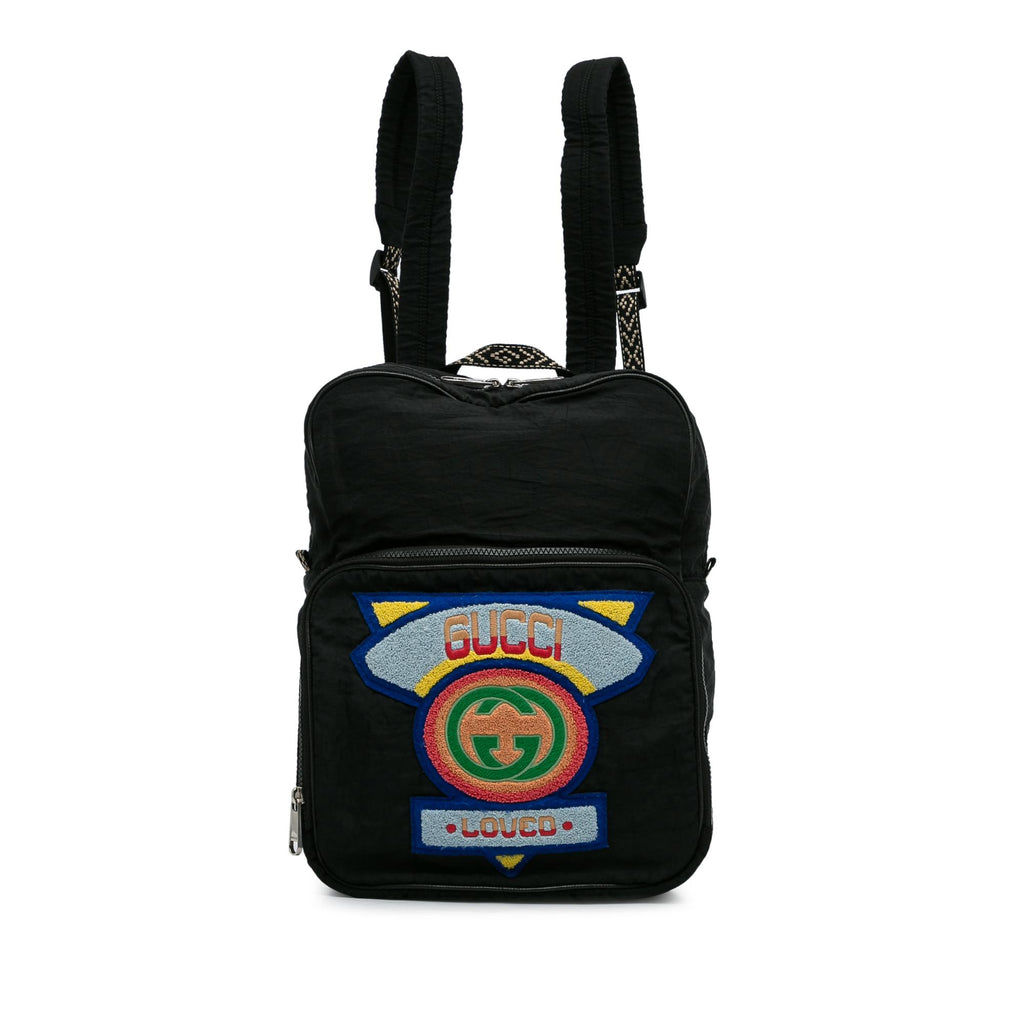 Gucci backpack online patches