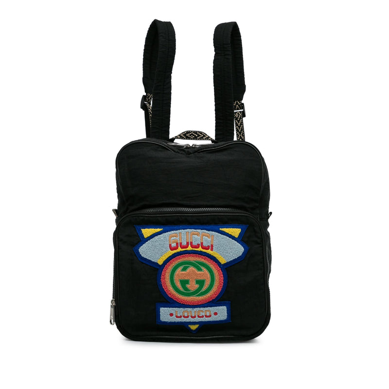 Gucci 80 s Patch Backpack SHG uAJOdY LuxeDH