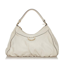 Gucci Abbey Leather Shoulder Bag (SHG-37323)