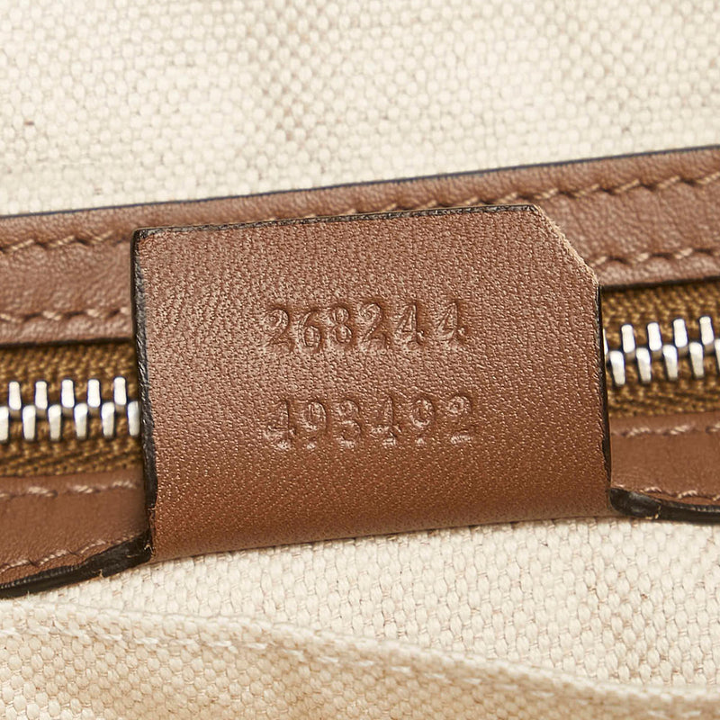 Gucci Double G Braided Strap Leather Crossbody Bag (SHG-deDhdC) – LuxeDH