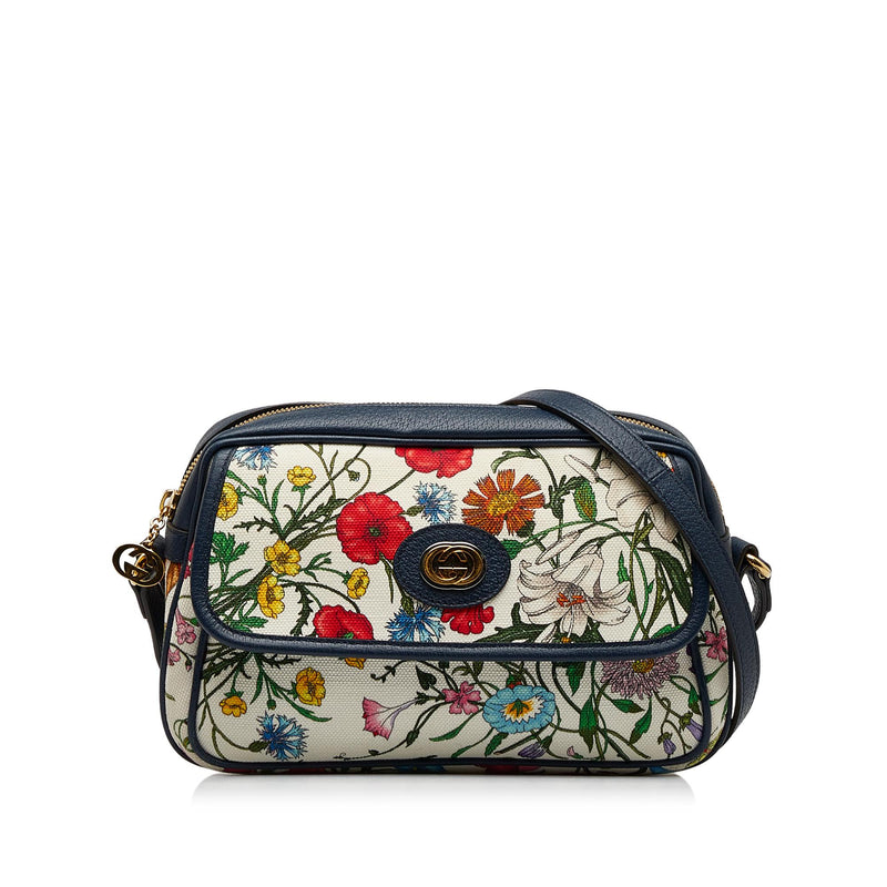 Gucci Flora Crossbody Bag SHG sbldJF LuxeDH