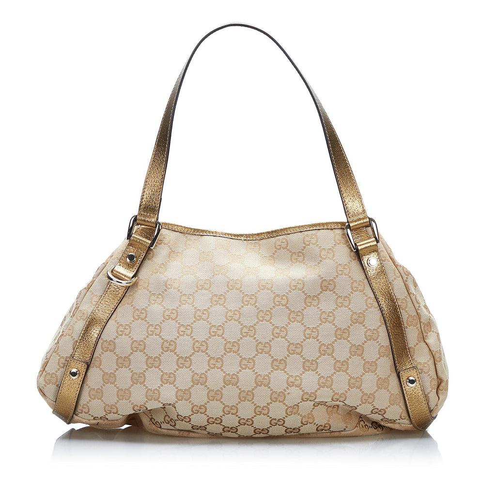 GG Canvas Abbey D Ring Hobo Bag 130737 – LuxUness