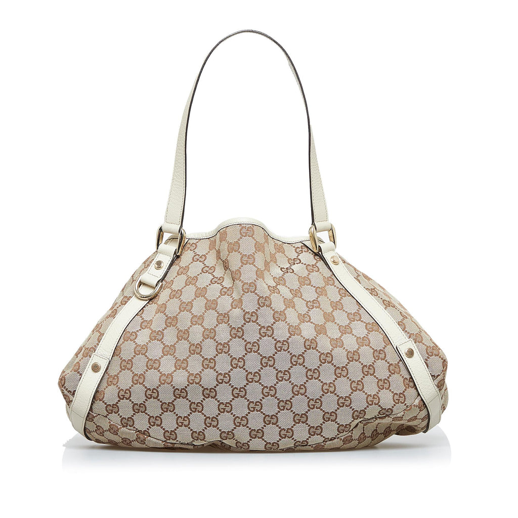 Gucci GG Canvas Abbey D-Ring Tote Bag (SHG-32980) – LuxeDH