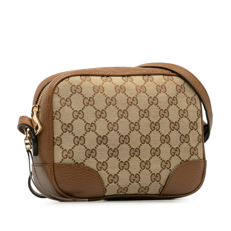 Gucci GG Canvas Bree Crossbody Bag (SHG-H37PJz)