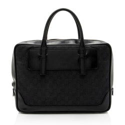 Gucci GG Canvas Briefcase (SHF-0vi1jG)