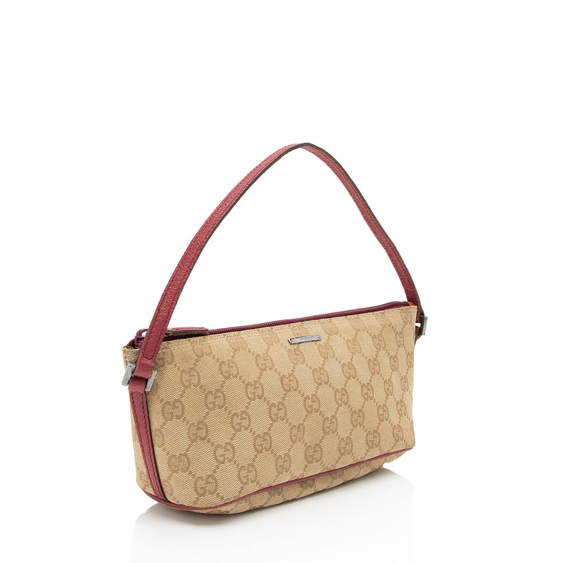 Gucci GG Canvas Classic Pochette (SHF-aGAUWG)