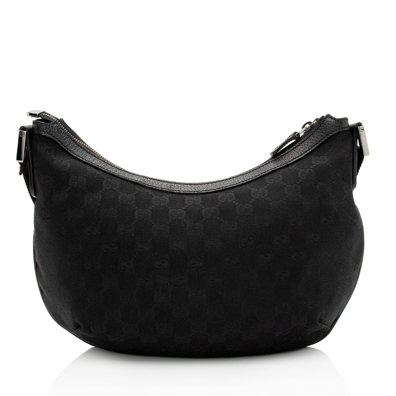 Gucci Black Guccissima Leather Messenger Bag