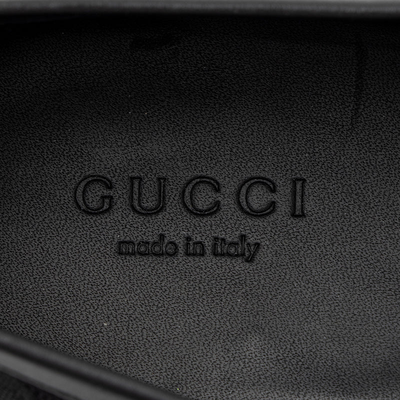 Gucci GG Canvas Horsebit Loafers - Size 7.5 / 37.5 (SHF-ZxcBTe 