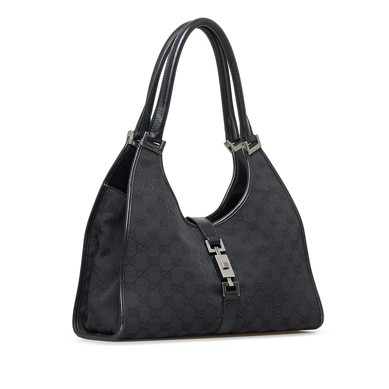 Gucci GG Canvas Jackie Bardot (SHG-EeJrV5) – LuxeDH