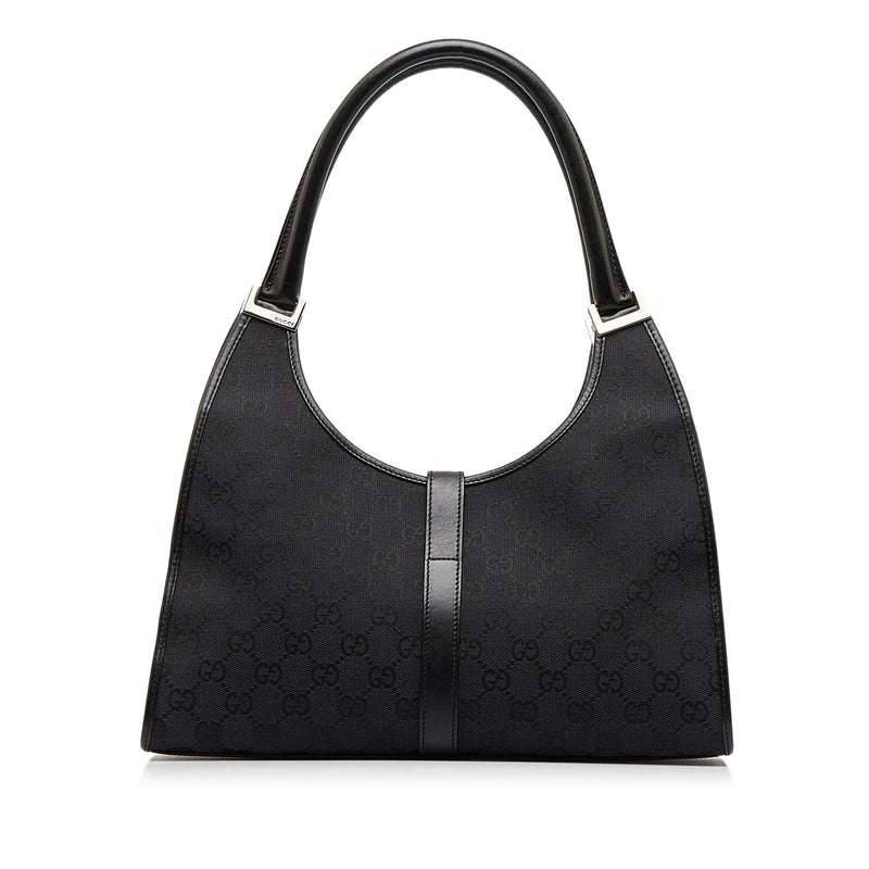 Gucci Gucci Shopper bag Jackie in monogram canvas Black Cloth ref